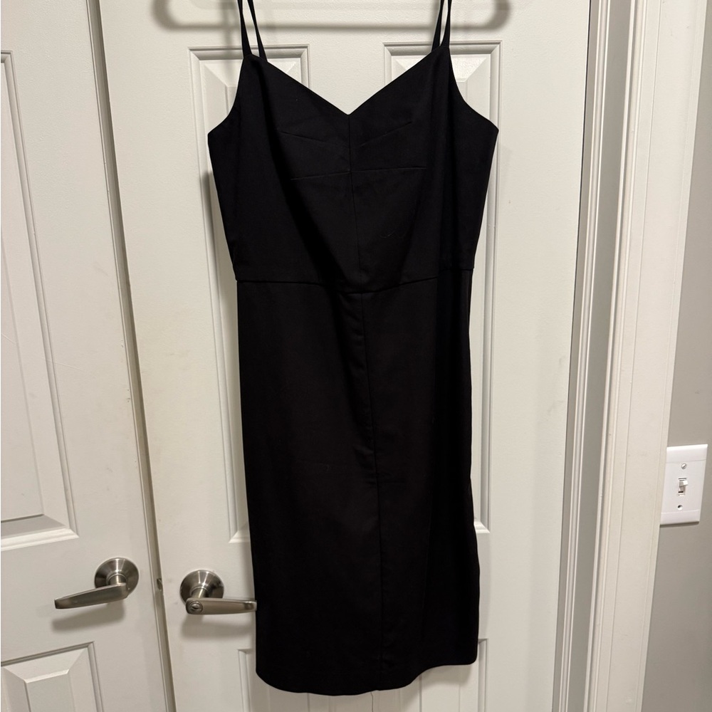 Banana Republic Black Strapless Dress
